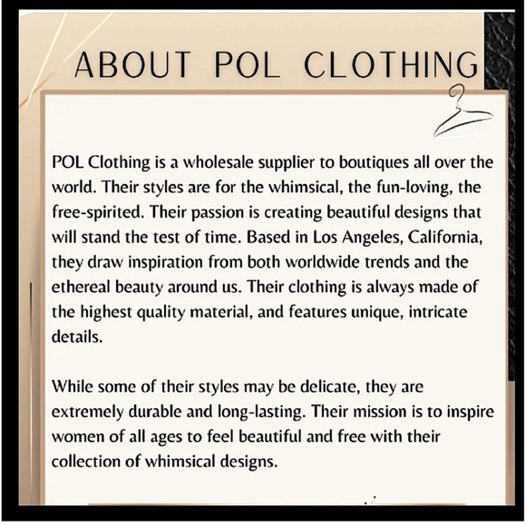 🆕🌿🤍POL: Scarf Ivory Tee SMALL - Picture 5 of 6